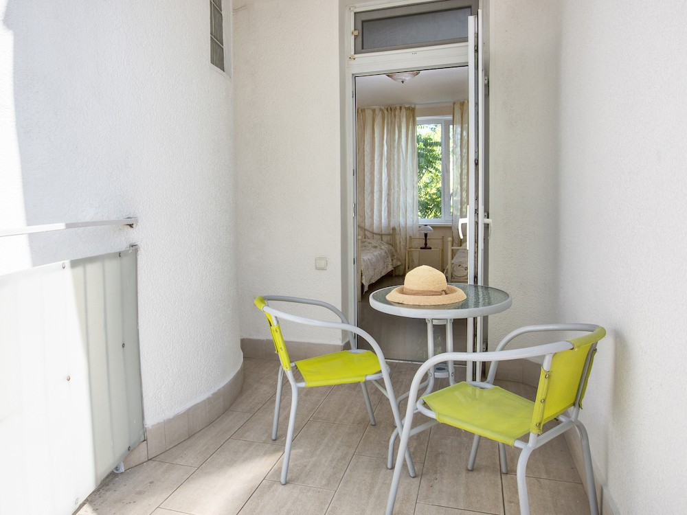 Стандартный номер 2-местный с двумя отдельными кроватями и террасой